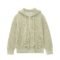 mens hooded sweaters full zip cardigan pocket 100 wool weave striped mens Sweaters OEM ODM