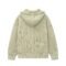 mens hooded sweaters full zip cardigan pocket 100 wool weave striped mens Sweaters OEM ODM