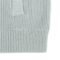 cotton full zip hoodie solid color jacquard ribbed with zipper pocket