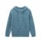 mens pullover sweaters waffle hooded 1/4 zip cashmere weave mens Sweaters customized
