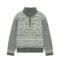 1/4 zip fair isle pullover graphic polo neck vintage wool sweater mens graphic sweaters Ainear-clothing