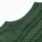 cotton college cable weave striped vest preppy varsity Fraternities vest sweater mens Sweaters custom