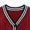 cable weave striped cardigan college varsity preppy Fraternities cardigan sweater mens Sweaters factory Ainear-clothing