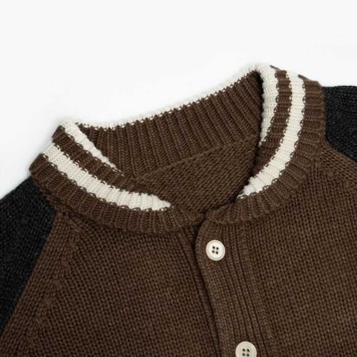 wool cardigan letter custom college varsity preppy Fraternities cardigan sweater mens Sweaters custom Ainear-clothing
