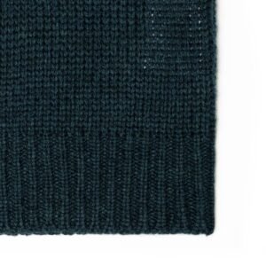 wool pullover 1/4 zip fair isle graphic