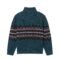 fair isle graphic pullover sweaters wool crochet hand made 1/4 zip fair isle sweaters mens Sweaters bulk