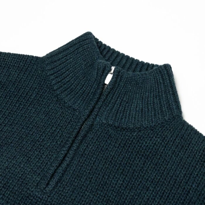 fair isle graphic pullover sweaters wool crochet hand made 1/4 zip fair isle sweaters mens Sweaters bulk