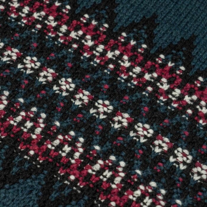 fair isle graphic pullover sweaters wool crochet hand made 1/4 zip fair isle sweaters mens Sweaters bulk