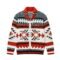 aztec graphic zip cardigan wool intarsia crochet hand made mens Sweaters exporter