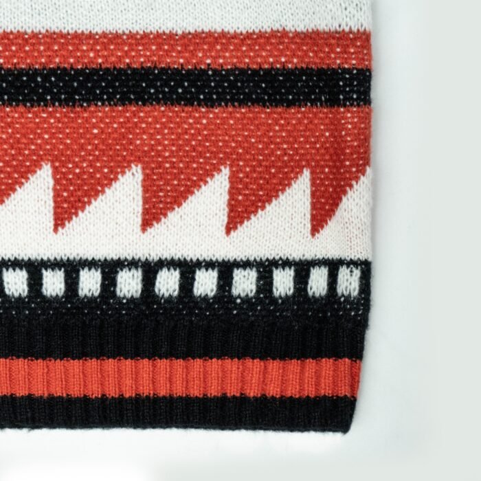 aztec graphic zip cardigan wool intarsia crochet hand made mens Sweaters exporter