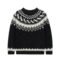 Wool Mens Pullover Sweaters – Fair Isle Jacquard Graphic OEM/ODM