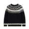 Wool Mens Pullover Sweaters – Fair Isle Jacquard Graphic OEM/ODM