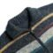 mohair mens full zip cardigan sweaters thick jacquard striped graphic