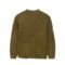 alpaca Mens Full Zip Cardigan Sweaters – Waffle Cable 4-Pocket Striped Design