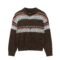 Wool Mens Vintage Breasted Cardigan – Embroidery Striped Customized Sweaters