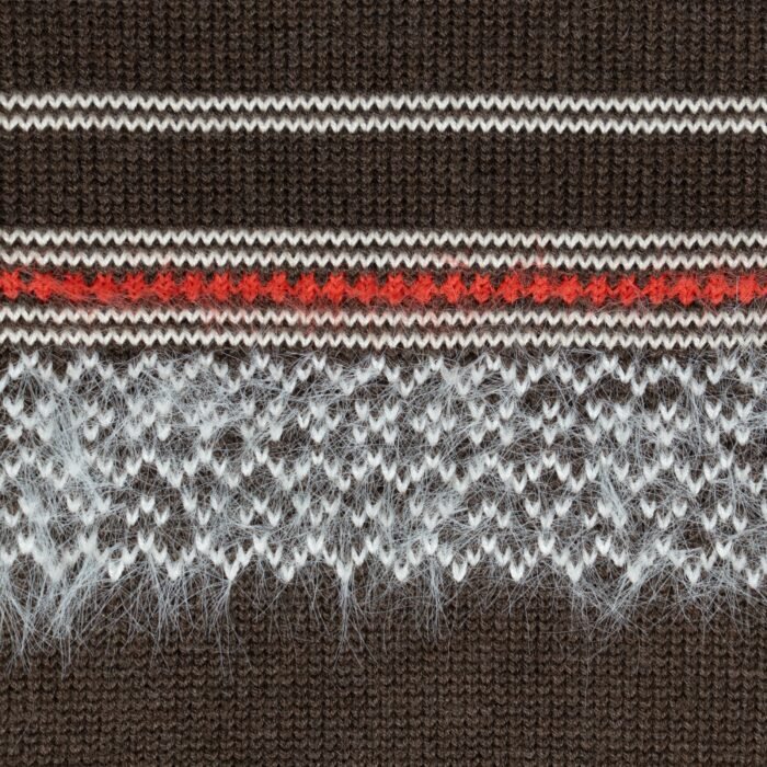 Wool Mens Vintage Breasted Cardigan – Embroidery Striped Customized Sweaters