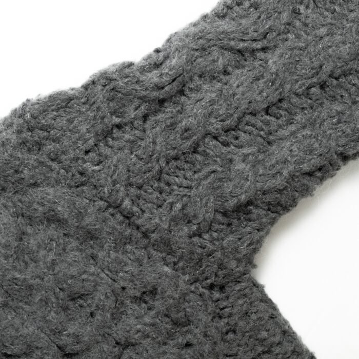 alpaca Mens Cable Pullover Sweaters – Handmade Crochet Striped Design