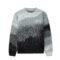Mohair Mens Pullover Sweaters – Tie Dye Intarsia Graphic Distributor