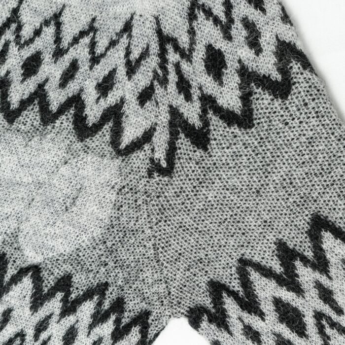 mohair mens cardigan sweaters breasted crochet waffle striped graphic