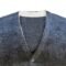 Mohair Mens Deep V Neck Cardigan Tie Dye Striped Graphic Sweaters