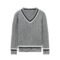 cotton Mens Pullover V Neck Tennis Sweaters – Cable Graphic OEM/ODM