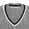 cotton Mens Pullover V Neck Tennis Sweaters – Cable Graphic OEM/ODM