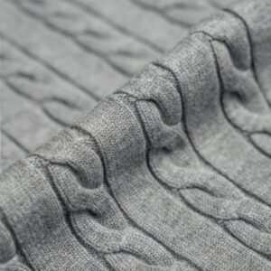 cotton pullover v ncek tennis cable graphic weave