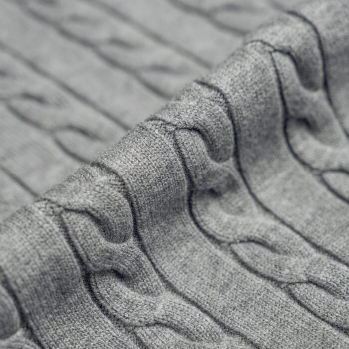 cotton Mens Pullover V Neck Tennis Sweaters – Cable Graphic OEM/ODM