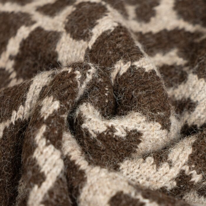 Mohair Mens Deep V Neck Leopard Graphic Cardigan Sweaters Bulk