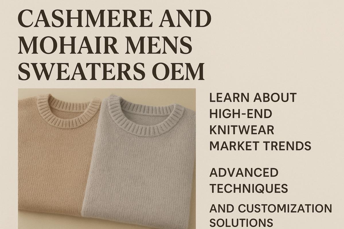 Cashmere & Mohair Mens Sweaters OEM Design-Your-Own Collections with Breathable Weave from Mens Sweaters Manufacturer in DaLang