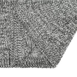 cotton polo T-shirt weave 1 button crochet