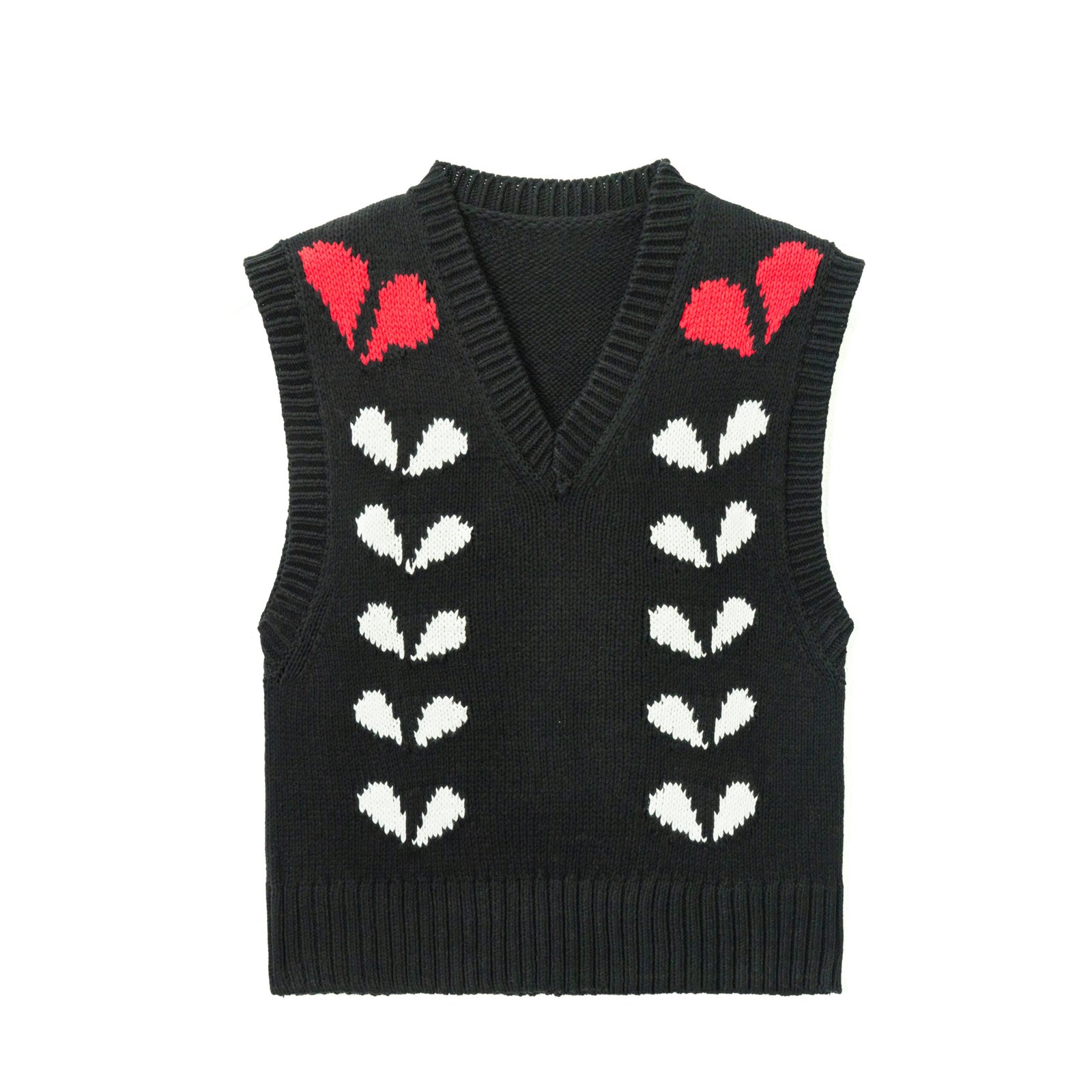 Thin summer sweaters deep V vest summer sweaters crochet mens Sweaters manufacturer Ainear-clothing