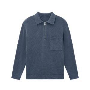 cotton pullover weight quarter zip