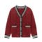 cable weave striped cardigan college varsity preppy Fraternities cardigan sweater mens Sweaters factory Ainear-clothing