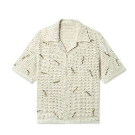 summer lightweight sweaters summer sweaters men polo T-shirt short sleeve Hollow sweater weave Ainear-clothing