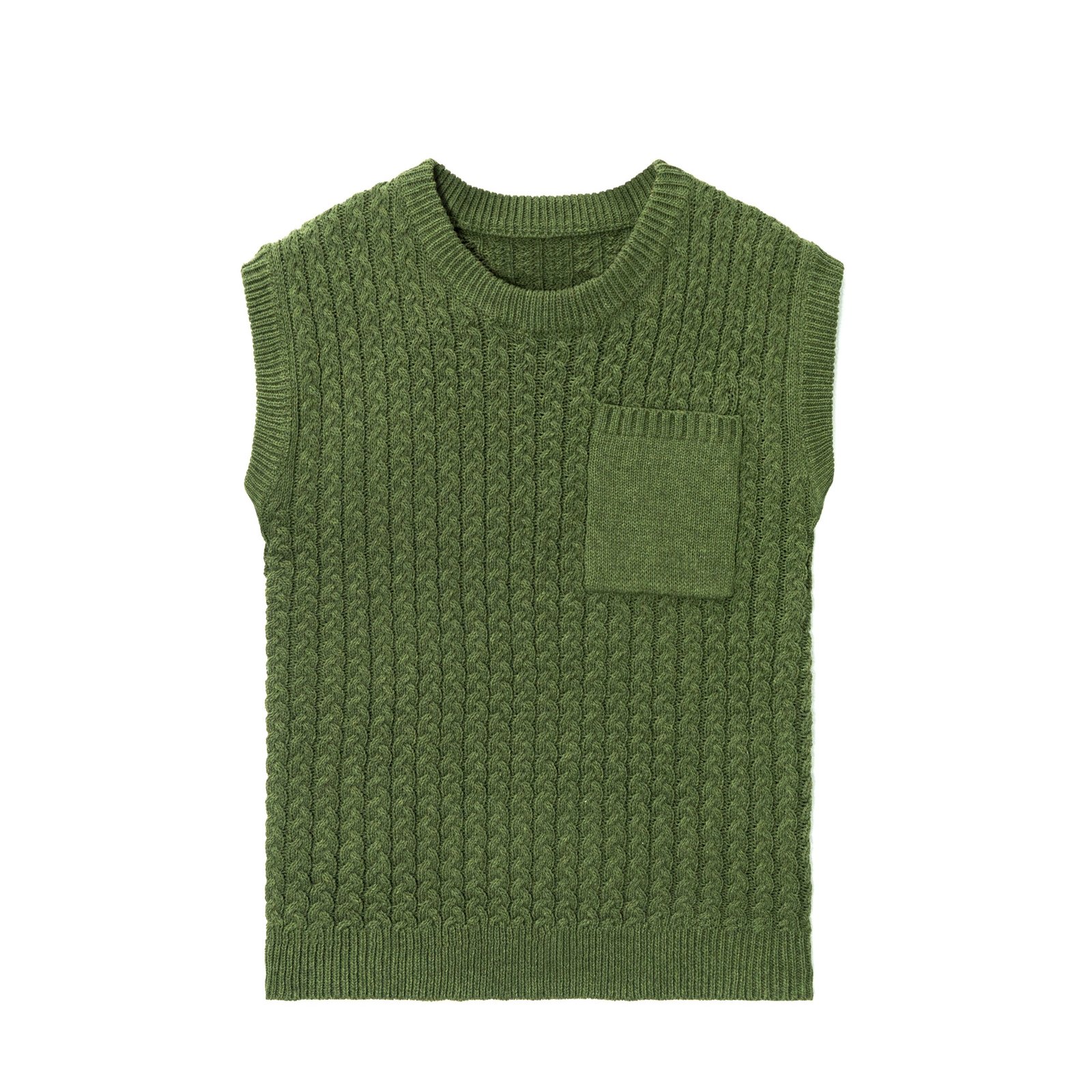 Vest summer sweaters crochet cable style mens Sweaters manufacturer Ainear-clothing