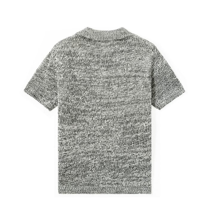 Weave 1 button polo T-shirt crochet styles from mens Sweaters supplier Ainear-clothing