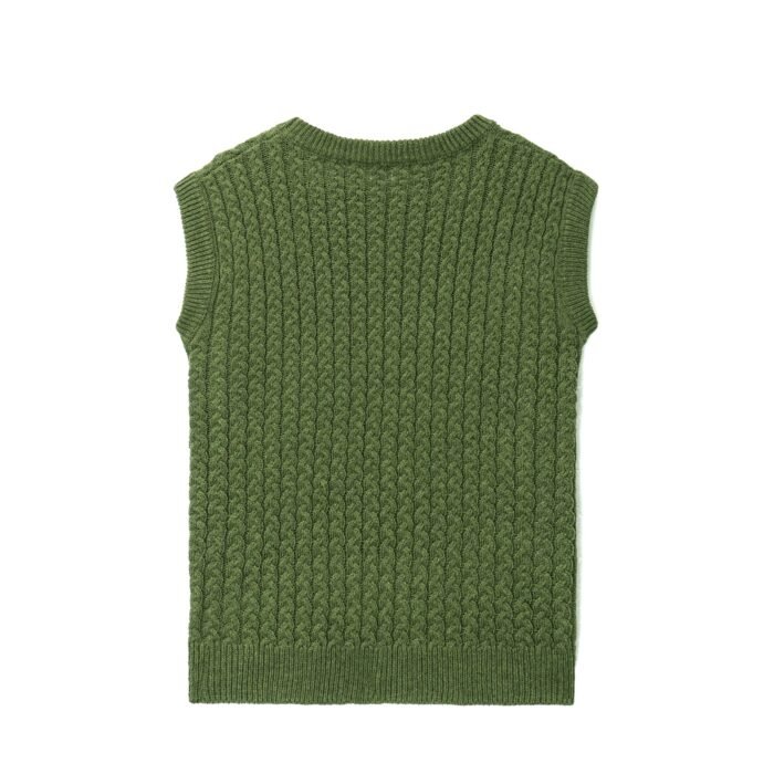 Vest summer sweaters crochet cable style mens Sweaters manufacturer Ainear-clothing