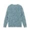 mens Sweaters wholesale acid wash cable Sweater jacquard cable 100 cotton Ainear-clothing