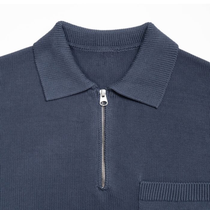 mens Sweaters supplier quarter zip pullover weight sweaters cotton weave Ainear-clothing