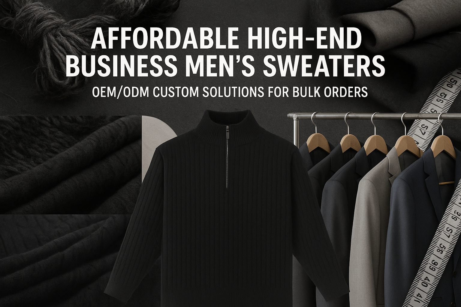 Affordable High End Business Men’s Sweaters OEMODM Custom Solutions For Bulk Orders Affordable High End Business Men’s Sweaters OEMODM Custom Solutions For Bulk Orders