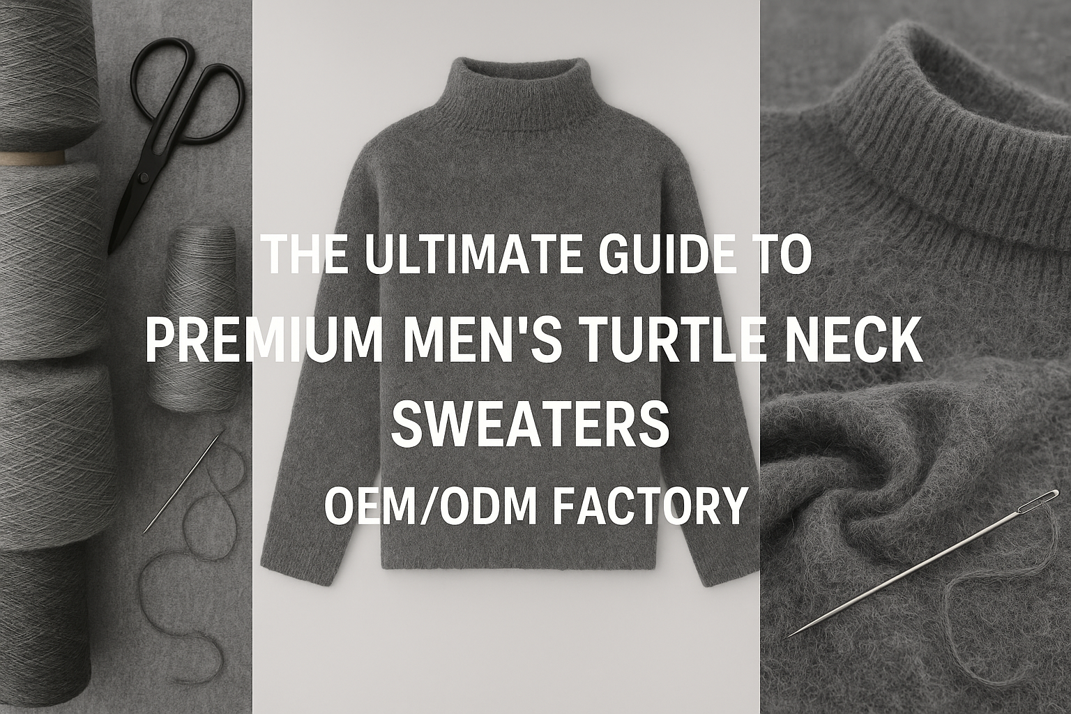 The Ultimate Guide To Premium Men's Turtle Neck Sweaters OEMODM Solutions The Ultimate Guide To Premium Men's Turtle Neck Sweaters OEMODM Solutions