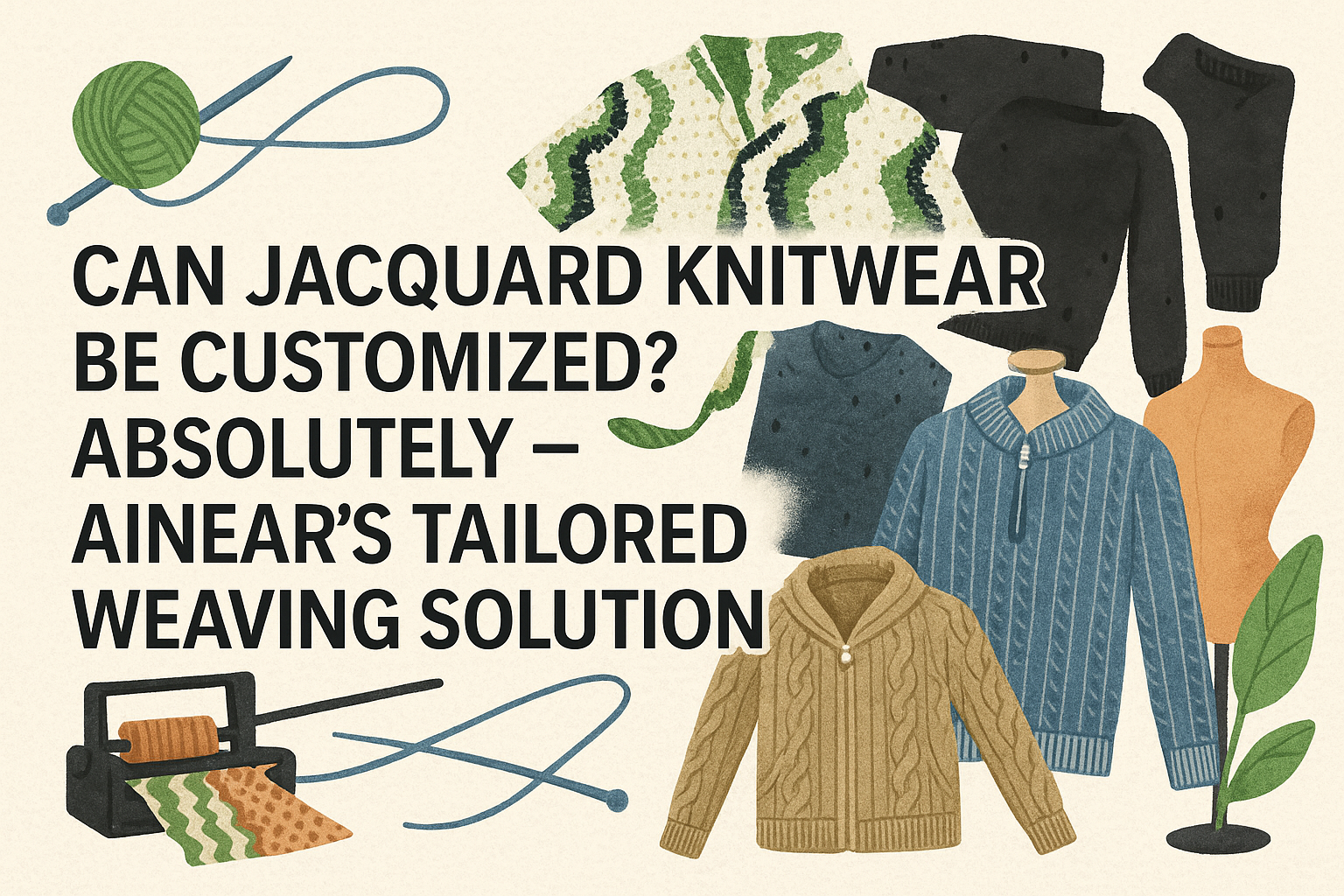 Can Jacquard Knitwear Be Customized Can Jacquard Knitwear Be Customized