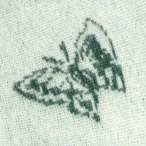 Mohair Cardigan Wholesale Butterfly Jacquard