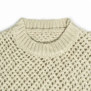 Men's Ribbed Mock Neck Sweater with Half Zip