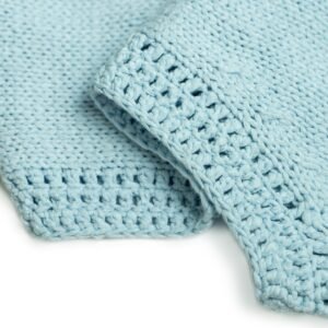 Men's V-Neck Sweater Vest with Button Down Front