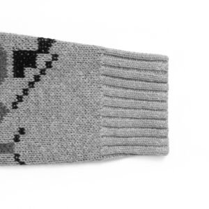 Men's Shawl Collar Cardigan Fair Isle Pattern