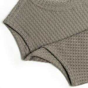 Men's Waffle Knit Tank Top with Pocket