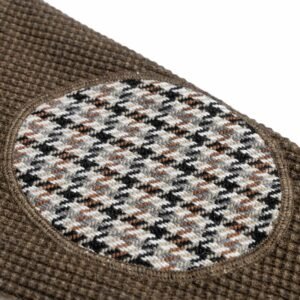 Men's Open-Front Draped Cardigan Textured Knit